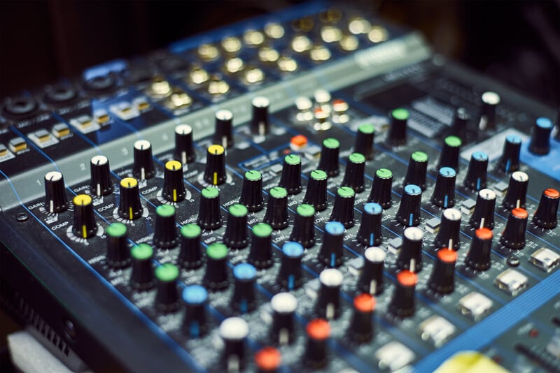 Audio Music Mixer Console 